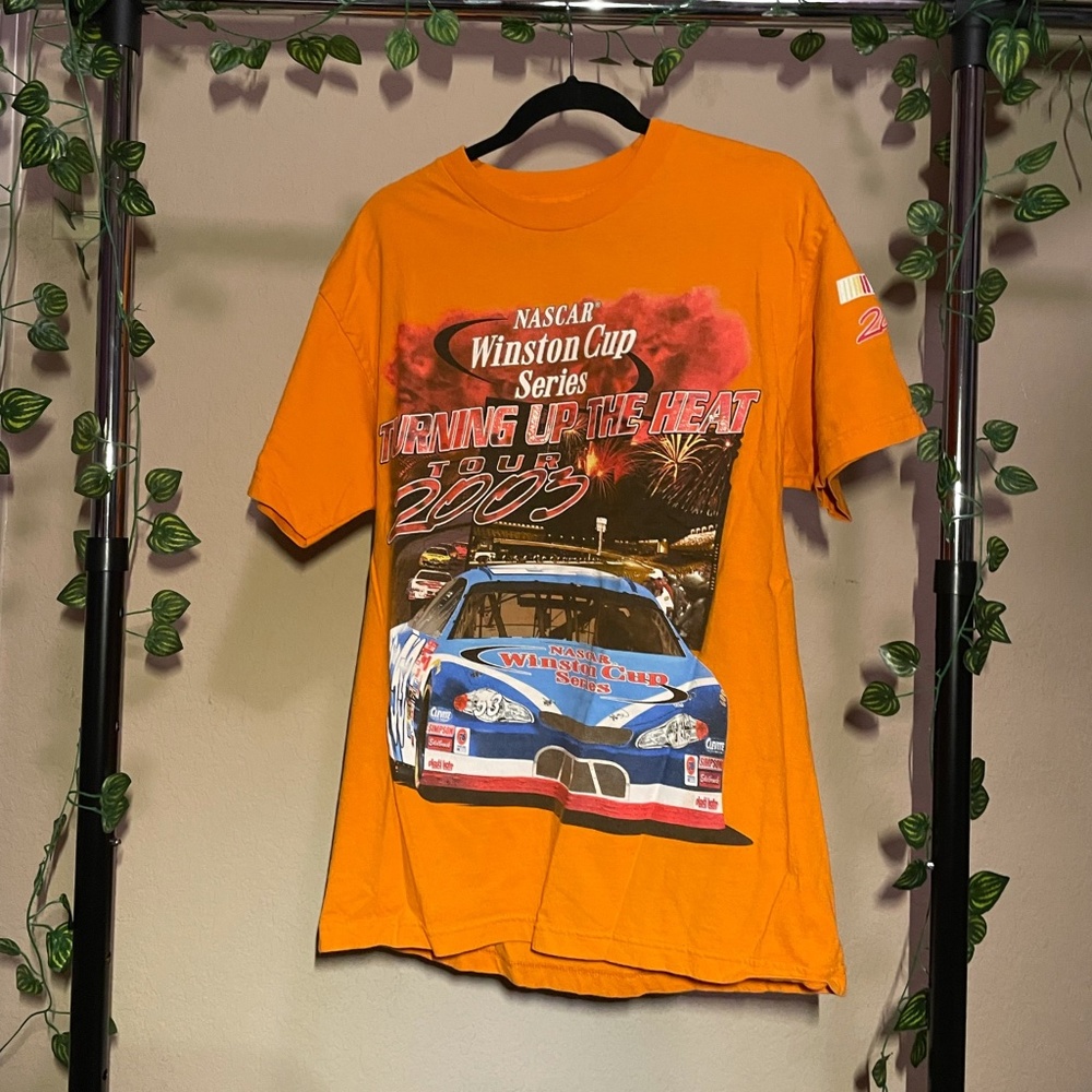 Vintage nascar 2003 orange short sleeve